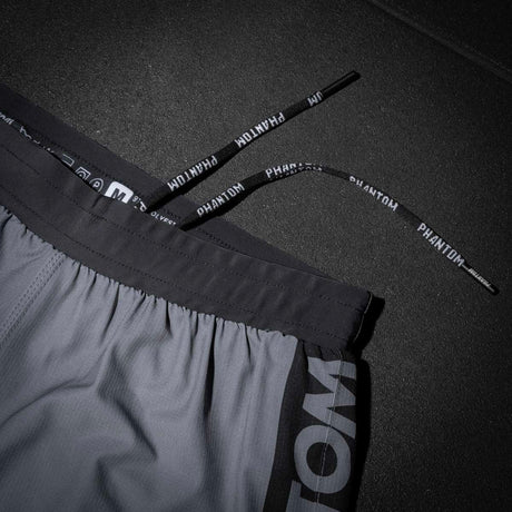 Phantom Athletics Kompressionsshorts Fusion 2in1 Apex – Grau