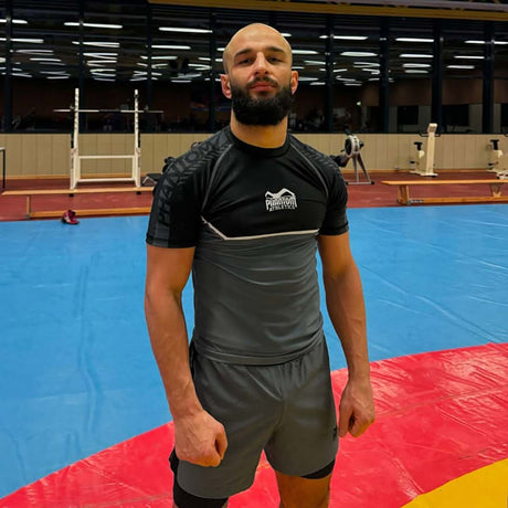 Phantom Athletics Kompressionsshorts Fusion 2in1 Apex – Grau