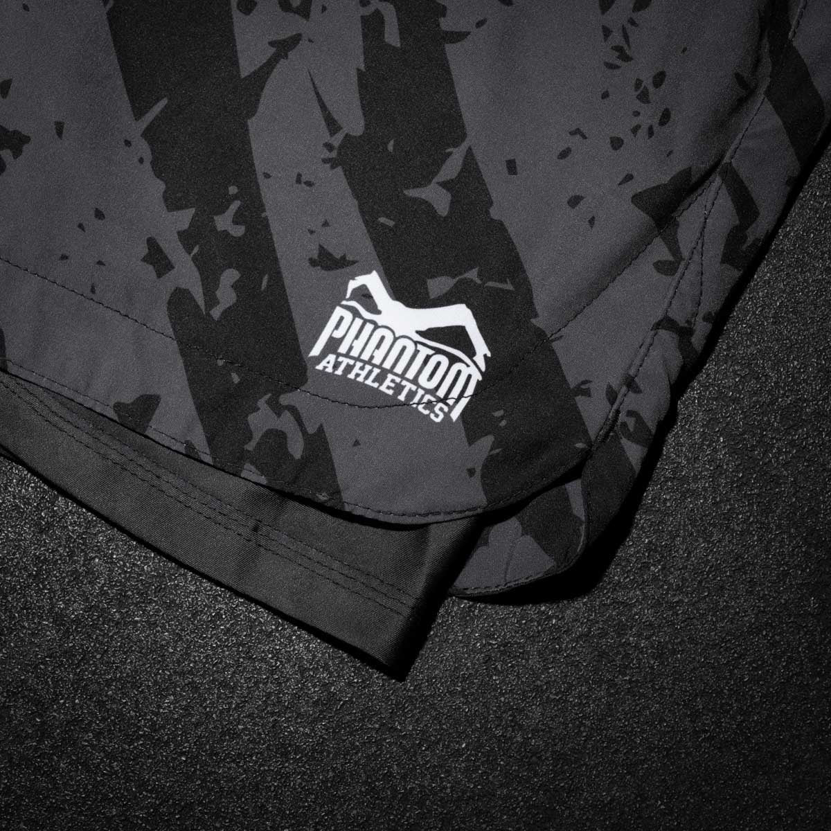 Phantom Athletics MMA Shorts Fusion 2in1 - Grijs