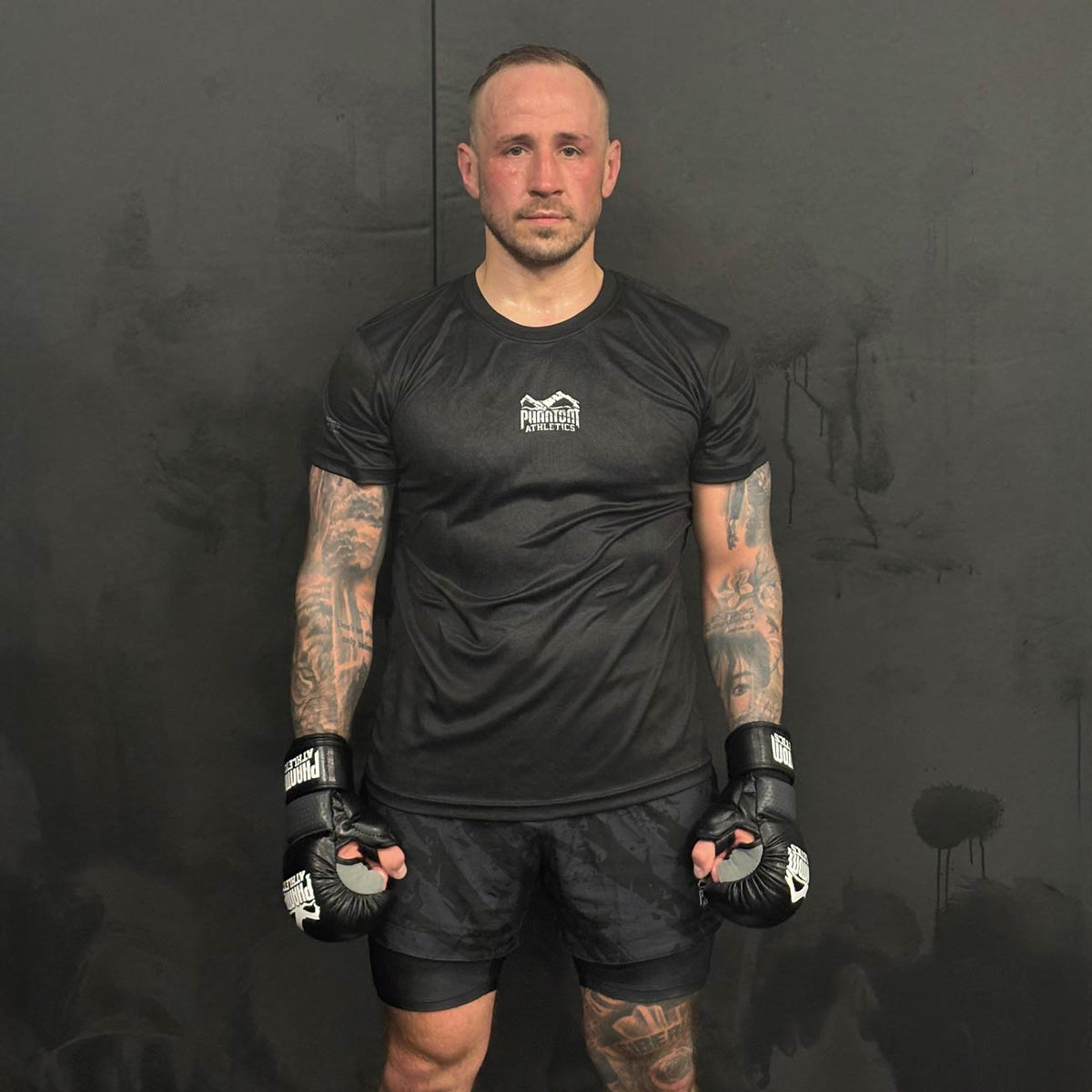 Phantom Athletics MMA Shorts Fusion 2in1 - Grijs