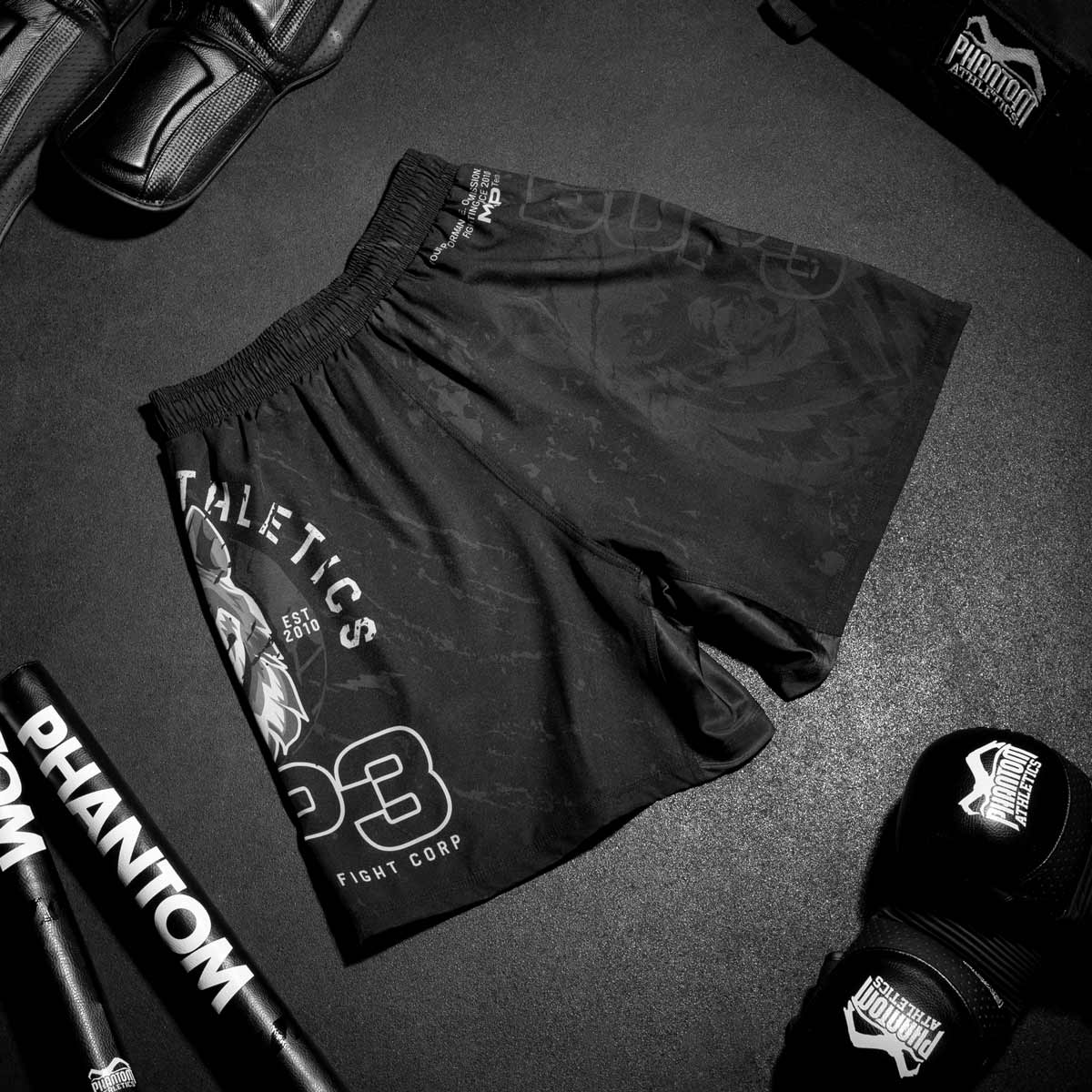 Phantom Athletics MMA Shorts EVO - Zwart