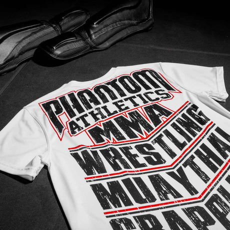 T-shirt Phantom Athletics EVO MMA Sports – Branco
