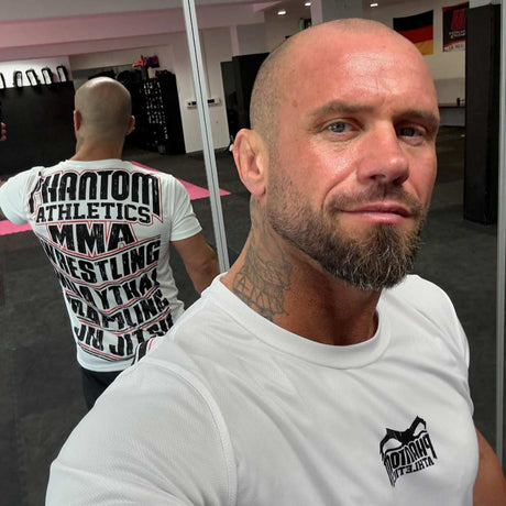 T-shirt Phantom Athletics EVO MMA Sports – Branco