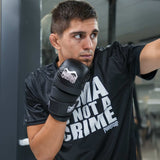 Phantom Athletics T-Shirt EVO MMA Is Not A Crime - Zwart