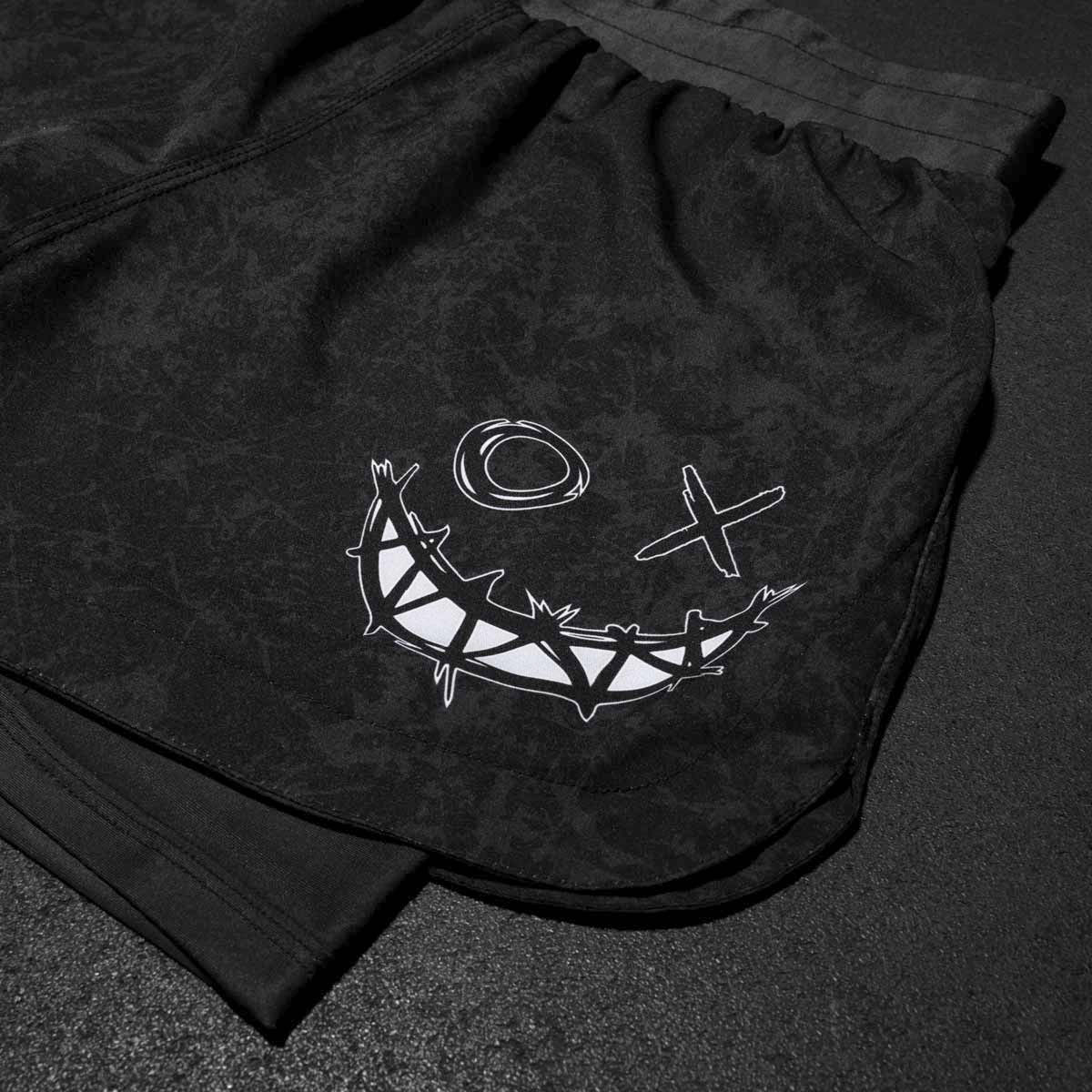 Phantom Athletics MMA Shorts Fusion 2in1 - Zwart