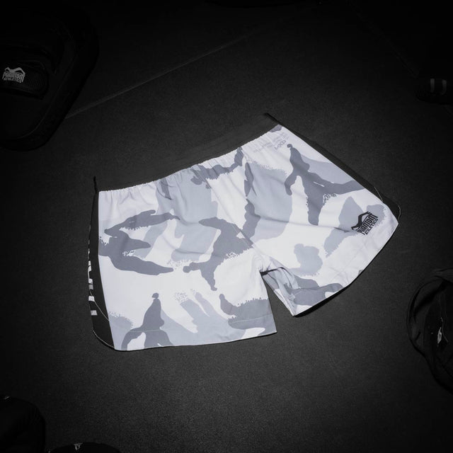 Phantom Athletics MMA-Shorts Fusion-R – Winter Camo