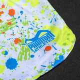 Pantaloncini MMA Phantom Athletics Fusion Splatter – Bianco/Neon