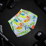 Pantaloncini MMA Phantom Athletics Fusion Splatter – Bianco/Neon