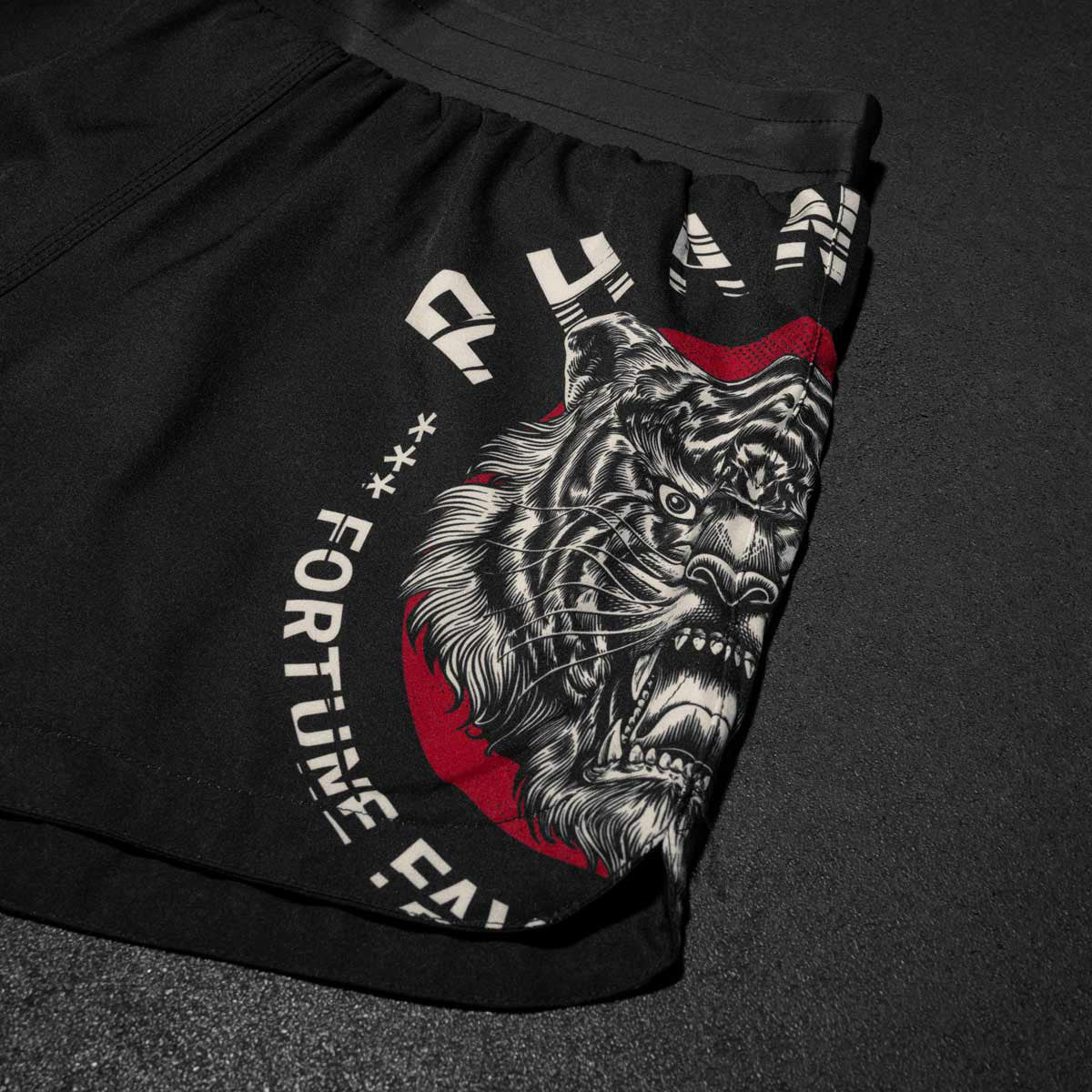 Pantaloni scurți MMA Phantom Athletics Fusion Tiger Unit – Negru