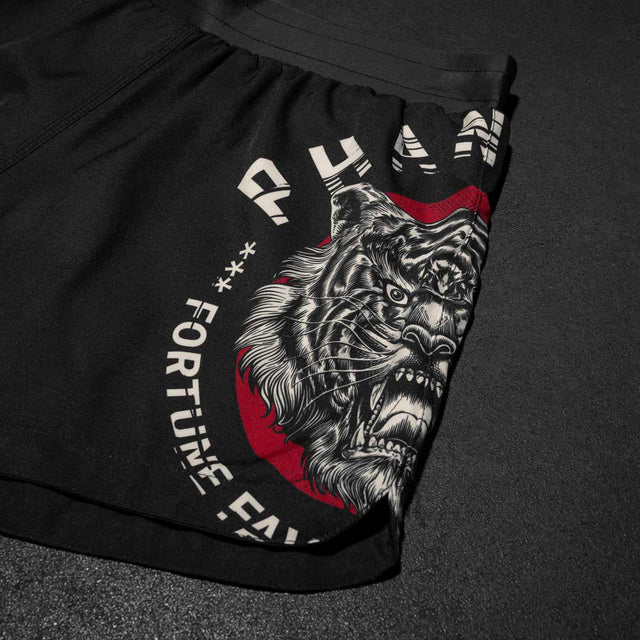 Pantaloni scurți MMA Phantom Athletics Fusion Tiger Unit – Negru