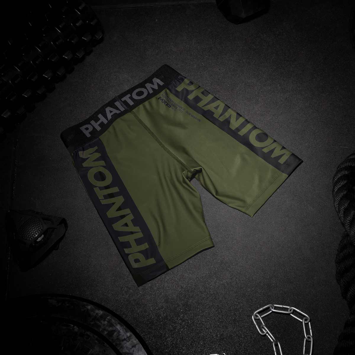 Phantom Athletics Compressie Shorts Vector Apex - Leger