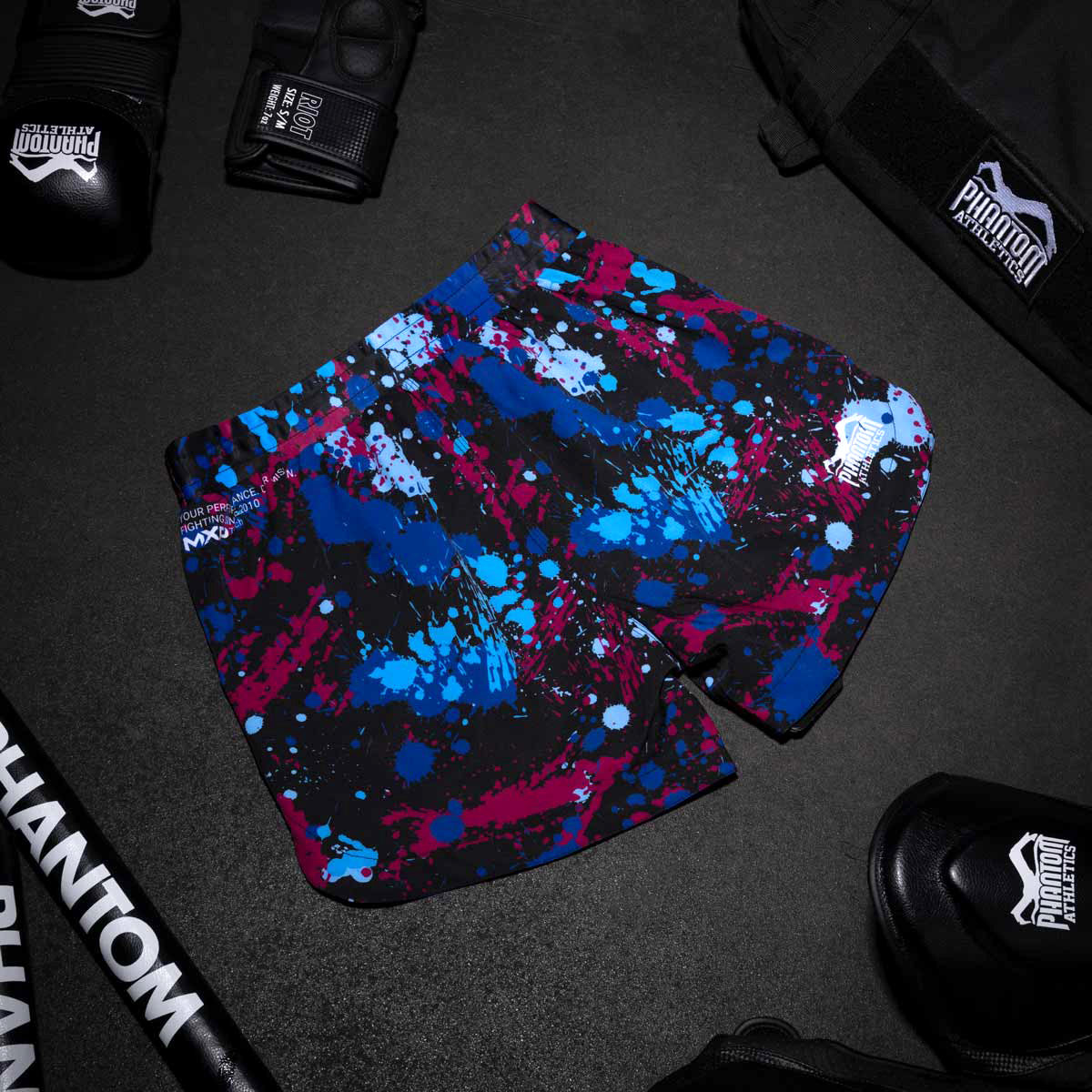 Shorts de MMA Phantom Athletics Fusion Splatter