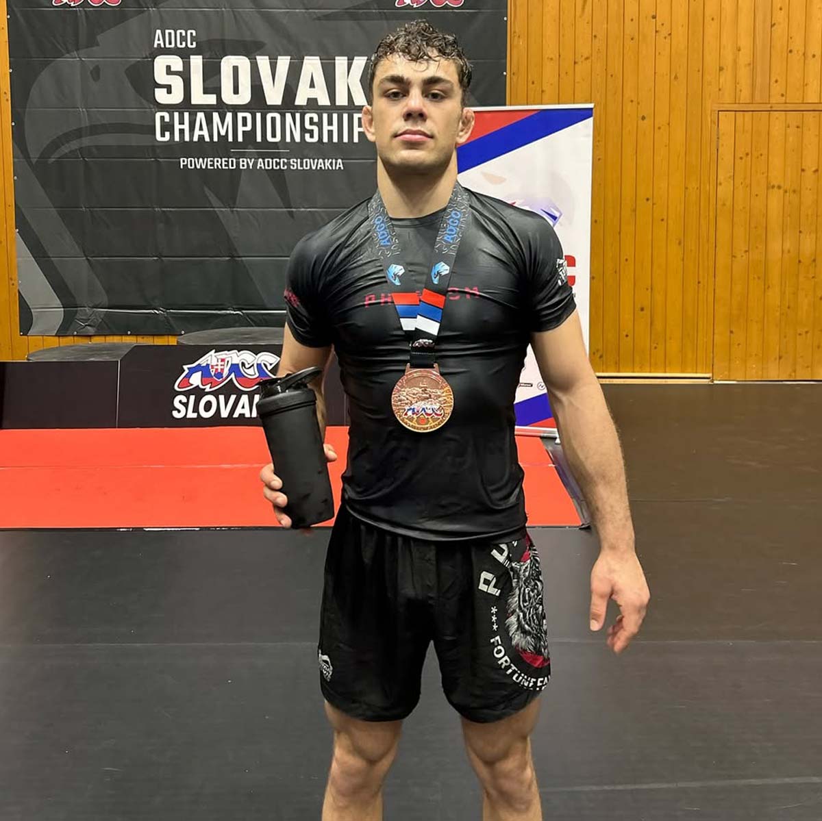 Phantom Athletics MMA-Shorts Fusion Tiger Unit – Schwarz