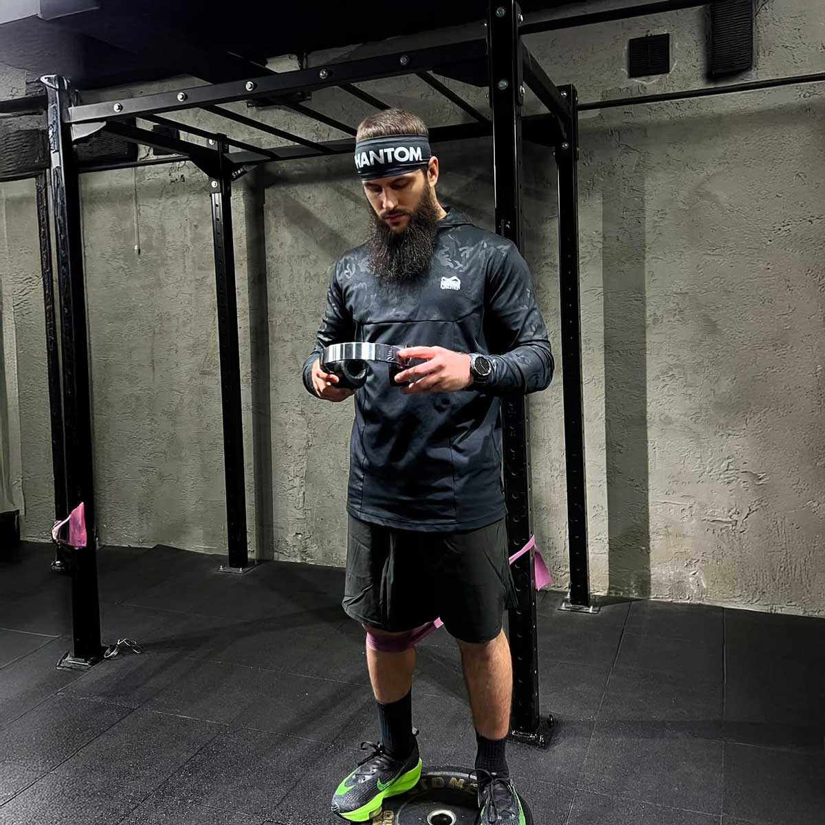 Phantom Athletics Hoofdband Zero - Zwart/Wit