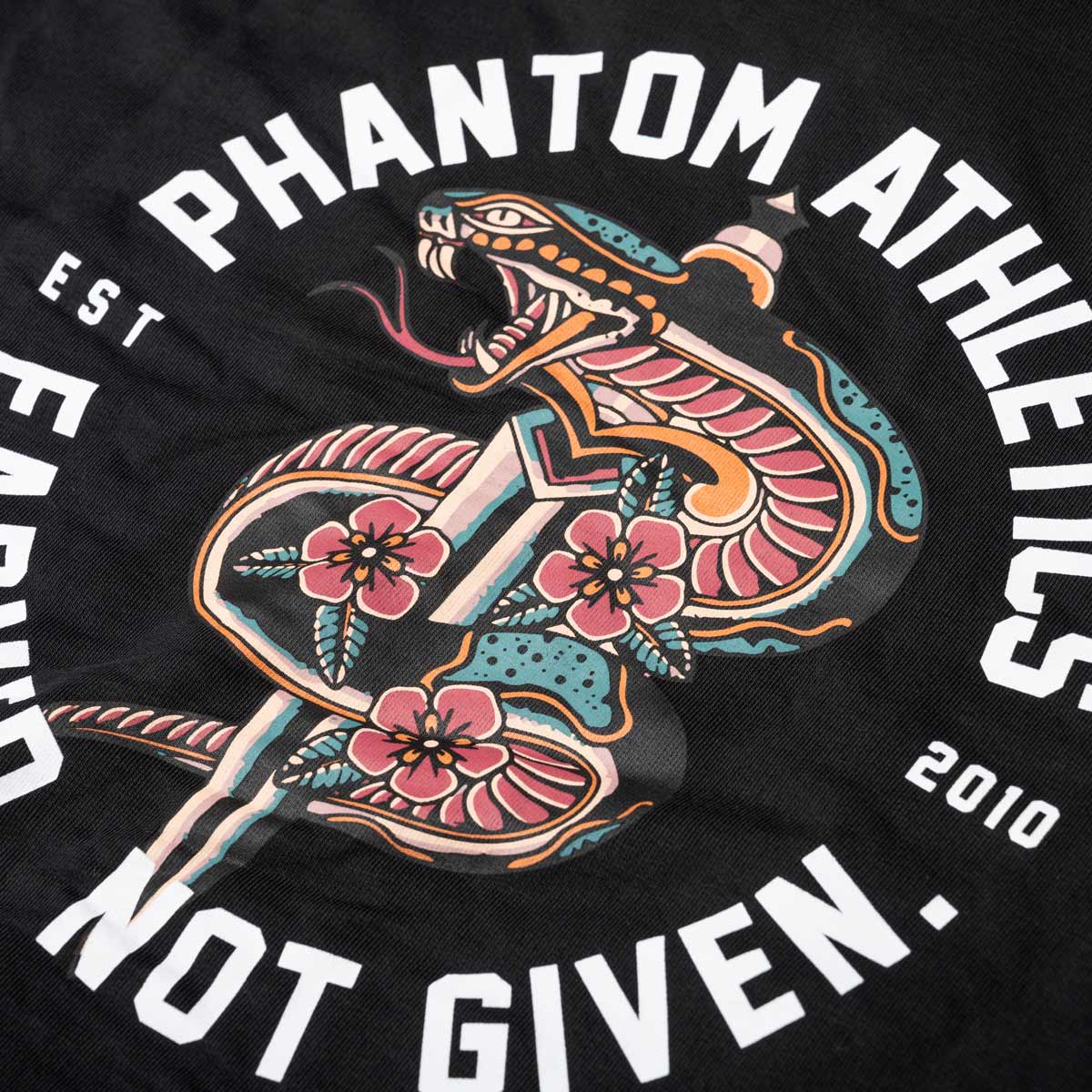 Phantom Athletics Hoodie Serpent - Zwart