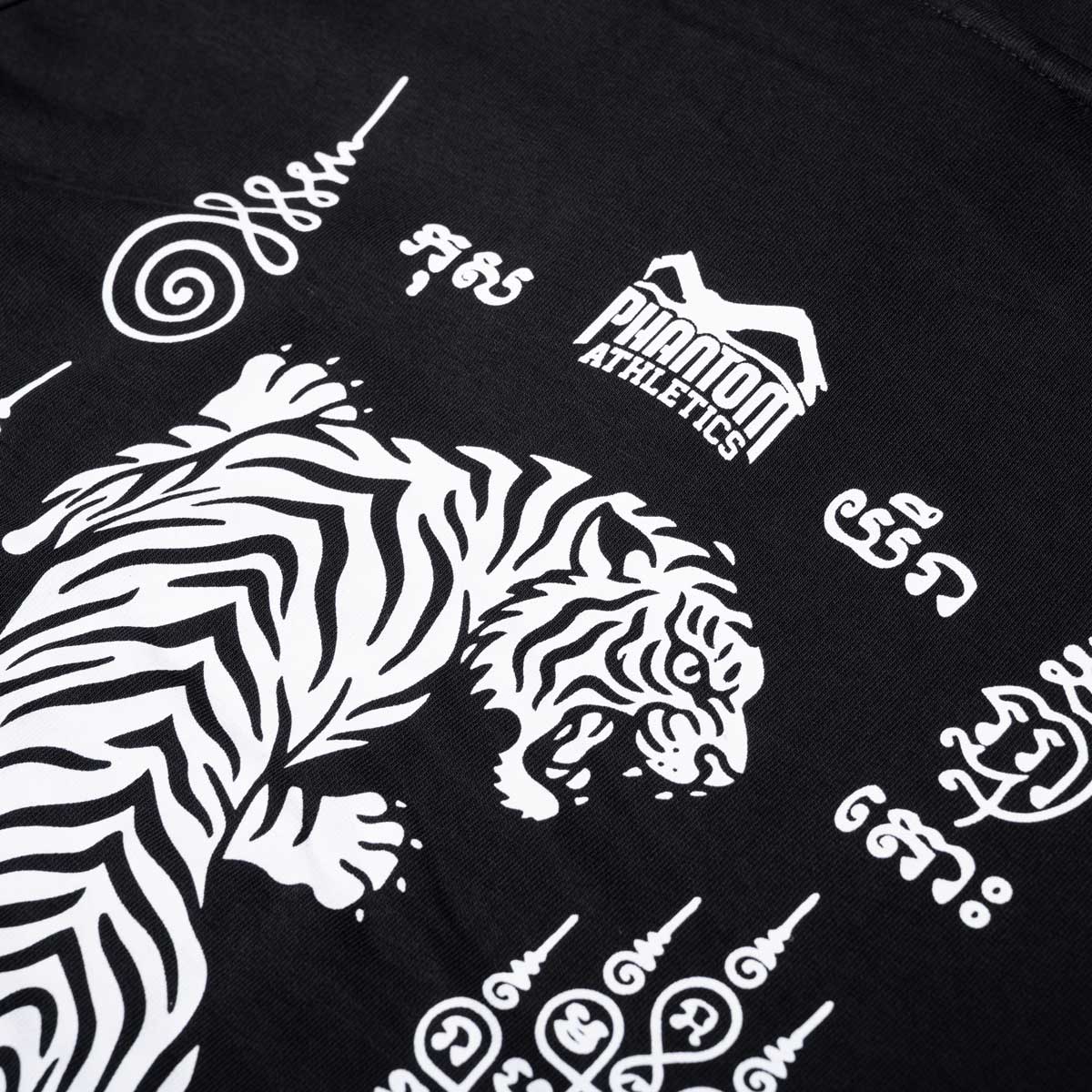 Phantom Athletics Hoodie Tiger Yant - Zwart
