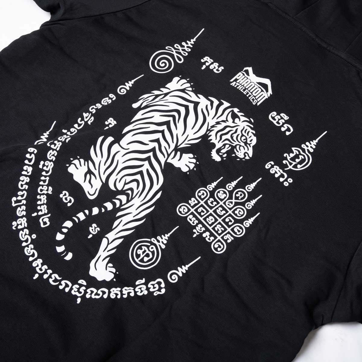 Phantom Athletics Hoodie Tiger Yant - Zwart