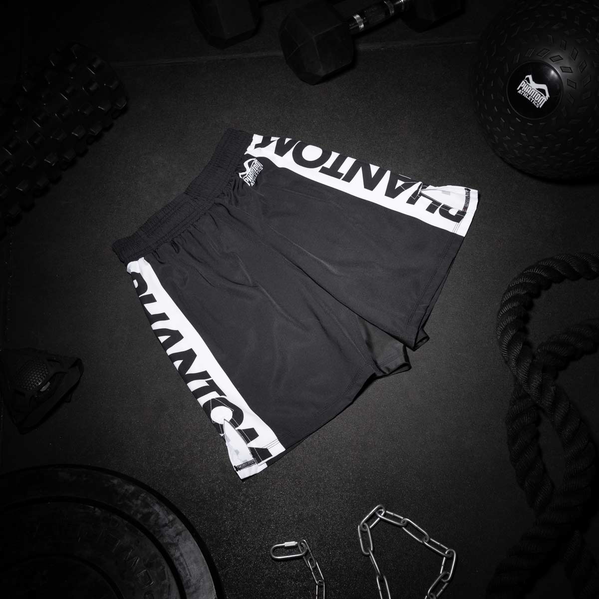 Phantom Athletics MMA Shorts EVO Apex Kinderen - Zwart