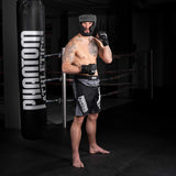 Phantom Athletics Hoofdbeschermer Apex Full Face - Zwart/Grijs