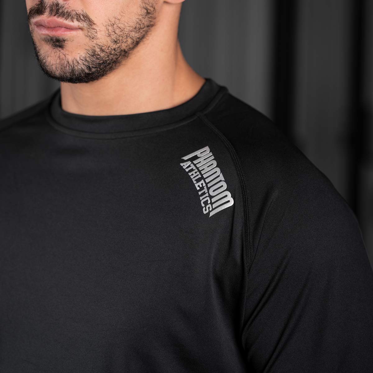 Phantom Athletics Trainingsshirt Tactic Lange Mouwen - Zwart