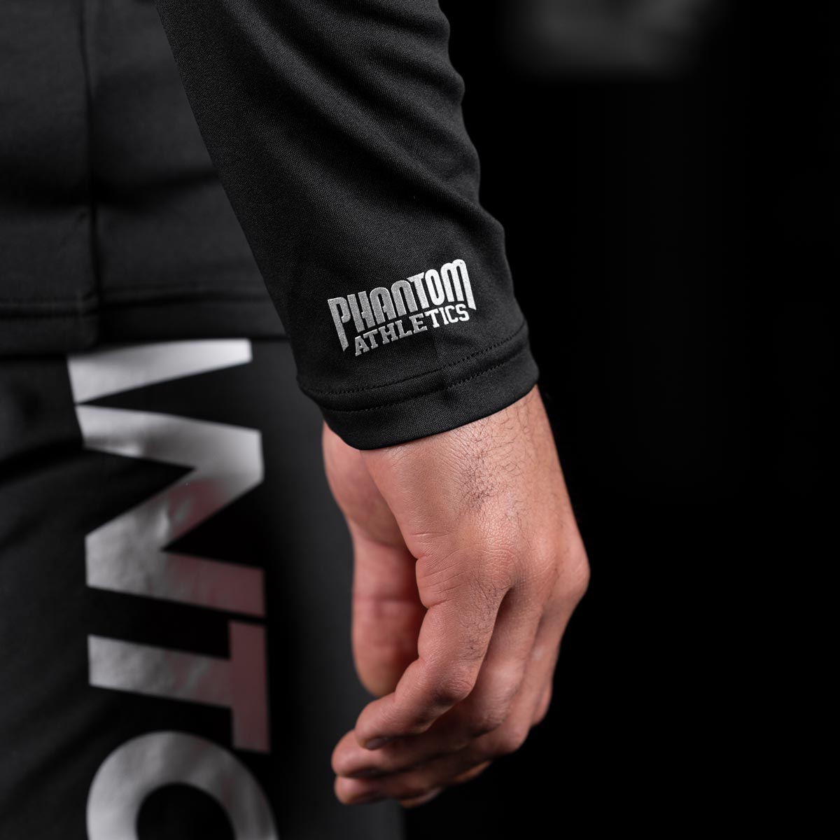Phantom Athletics Trainingsshirt Tactic Lange Mouwen - Zwart