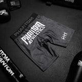 Phantom Athletics Compressie Shorts Vector Serious - Zwart