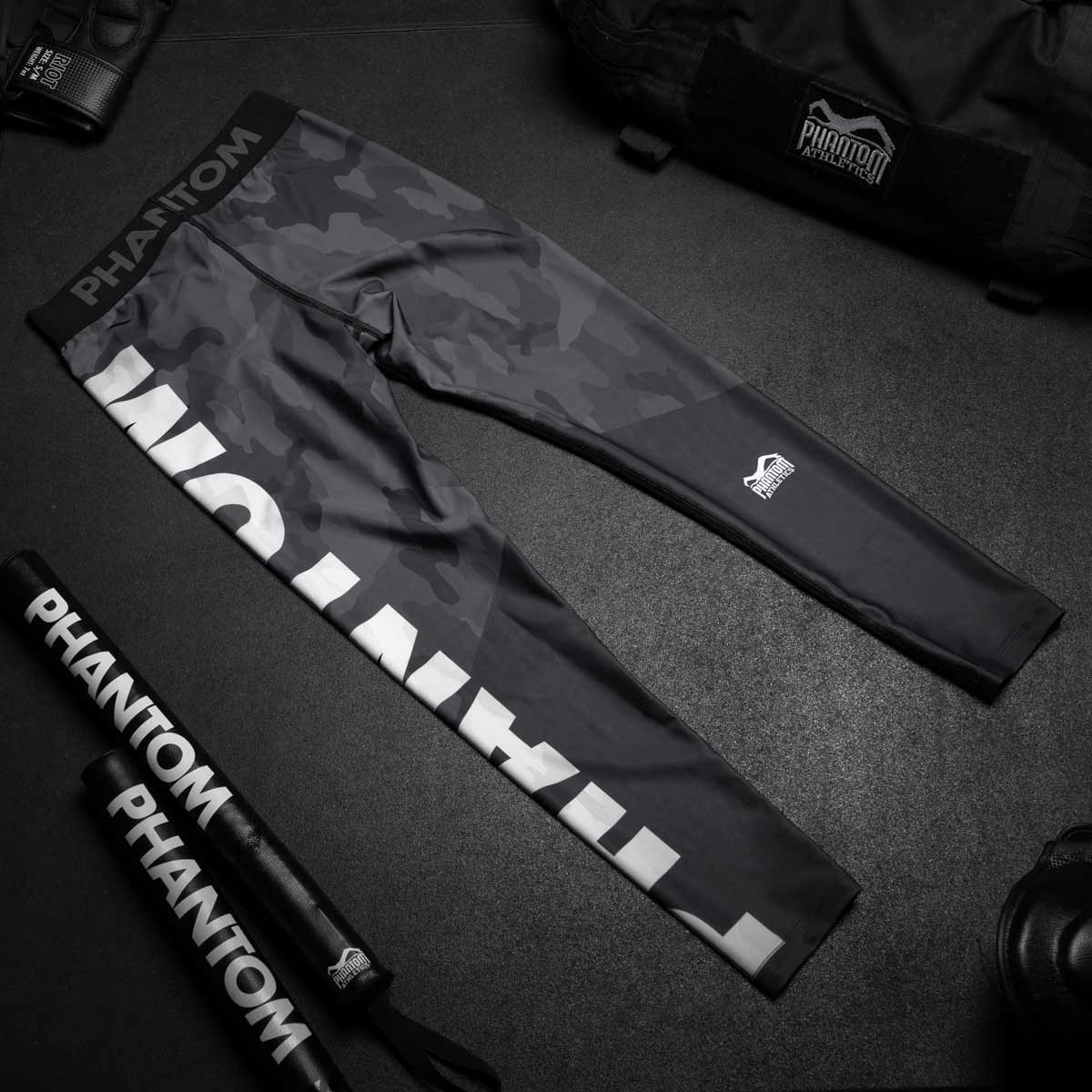 Phantom Athletics Compressie Shorts Domination - Zwart