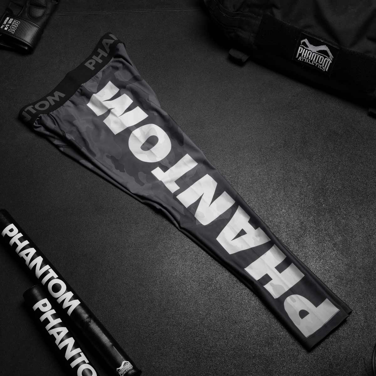 Phantom Athletics Compressie Shorts Domination - Zwart