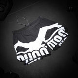 Phantom Athletics MMA Shorts Fusion-R 2in1 Savage - Zwart/Wit