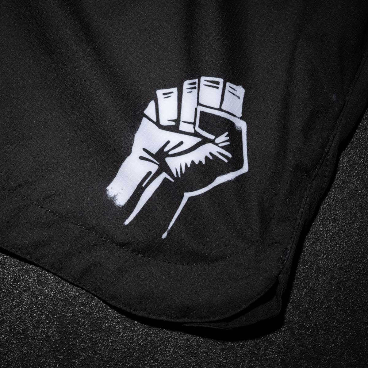 Phantom Athletics MMA Shorts Fusion-R FIGHT FIGHT FIGHT - Zwart