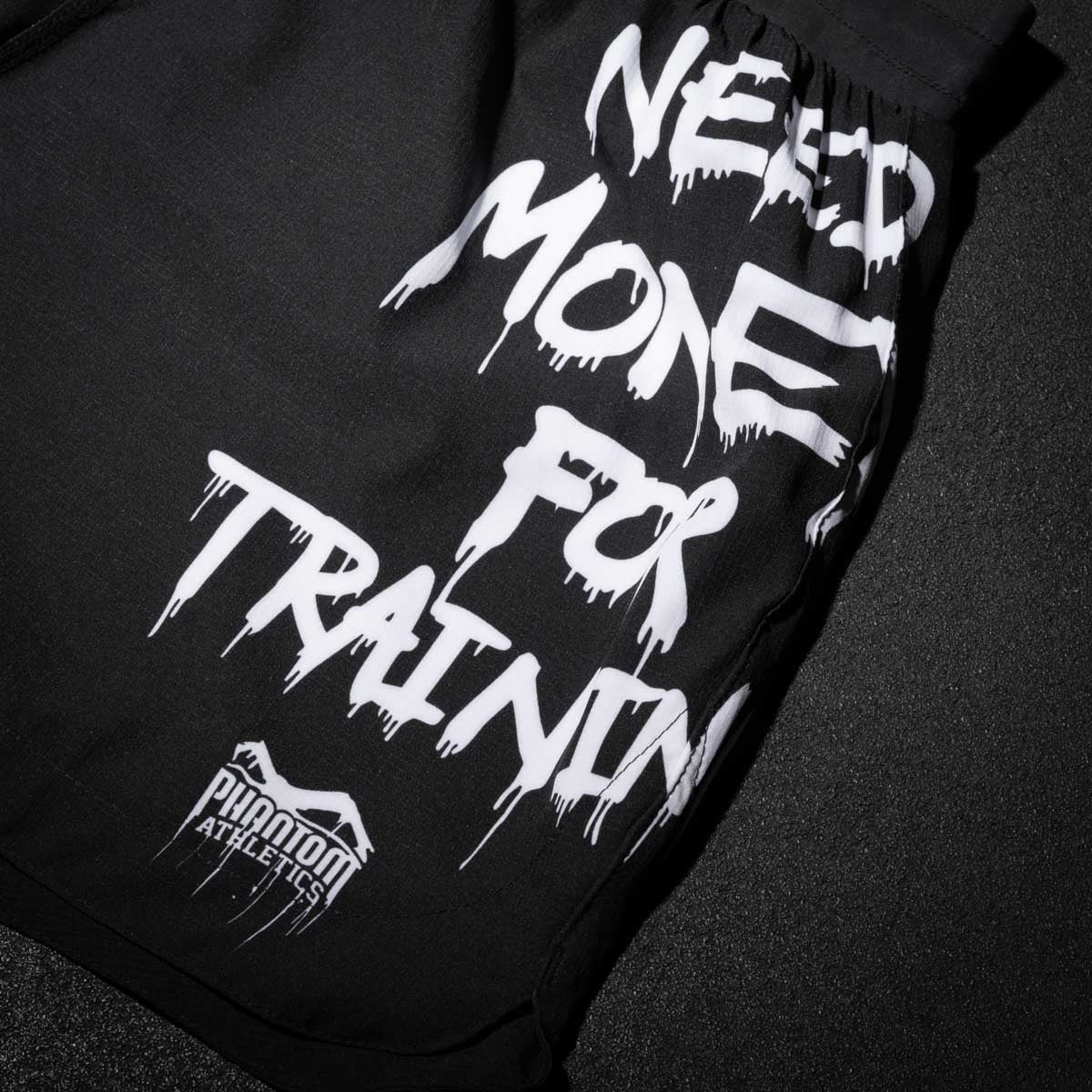 Phantom Athletics MMA Shorts Fusion-R Need Money For Training - Zwart