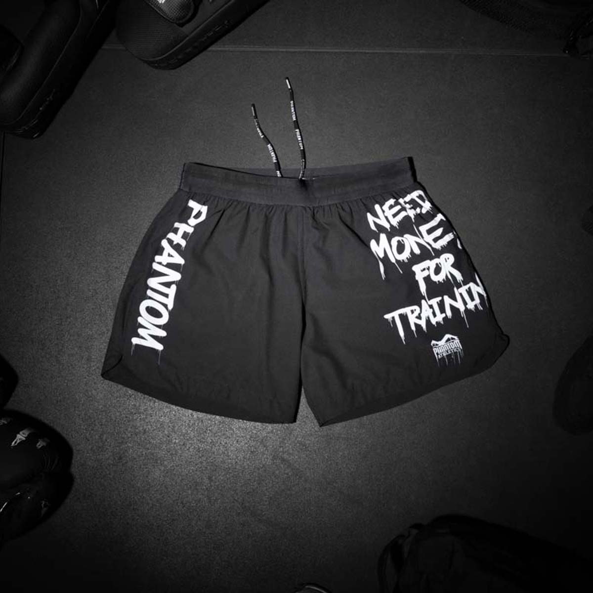 Phantom Athletics MMA Shorts Fusion-R Need Money For Training - Zwart