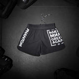 Phantom Athletics MMA Shorts Fusion-R Make MMA Great Again - Zwart