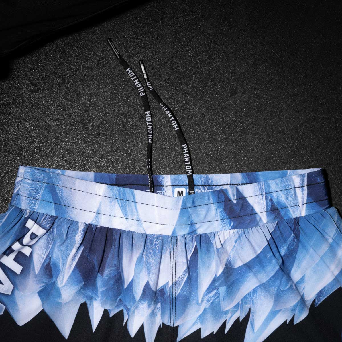 Phantom Athletics MMA Shorts Fusion-R - Zwart/Blauw