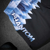 Phantom Athletics MMA Shorts Fusion-R - Zwart/Blauw