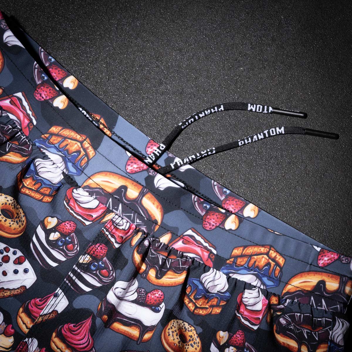 Phantom Athletics MMA Shorts Fusion-R - Zwart