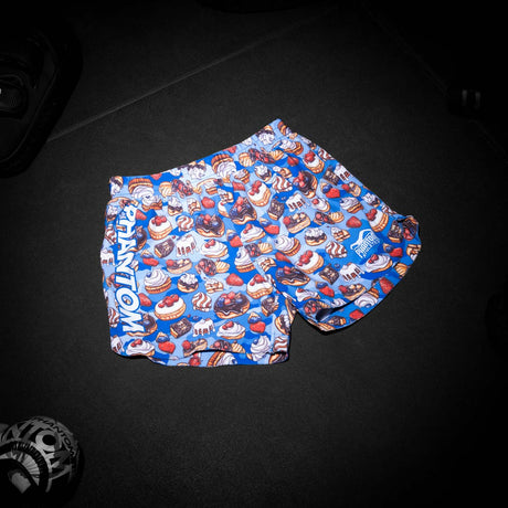 Shorts de MMA Phantom Athletics Fusion-R Desert Camo – Bleu