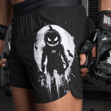 Phantom Athletics MMA Shorts Fusion-R Pumpkill - Zwart/Grijs