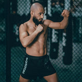 Phantom Athletics MMA Shorts Fusion-R Werewolf - Zwart/Grijs
