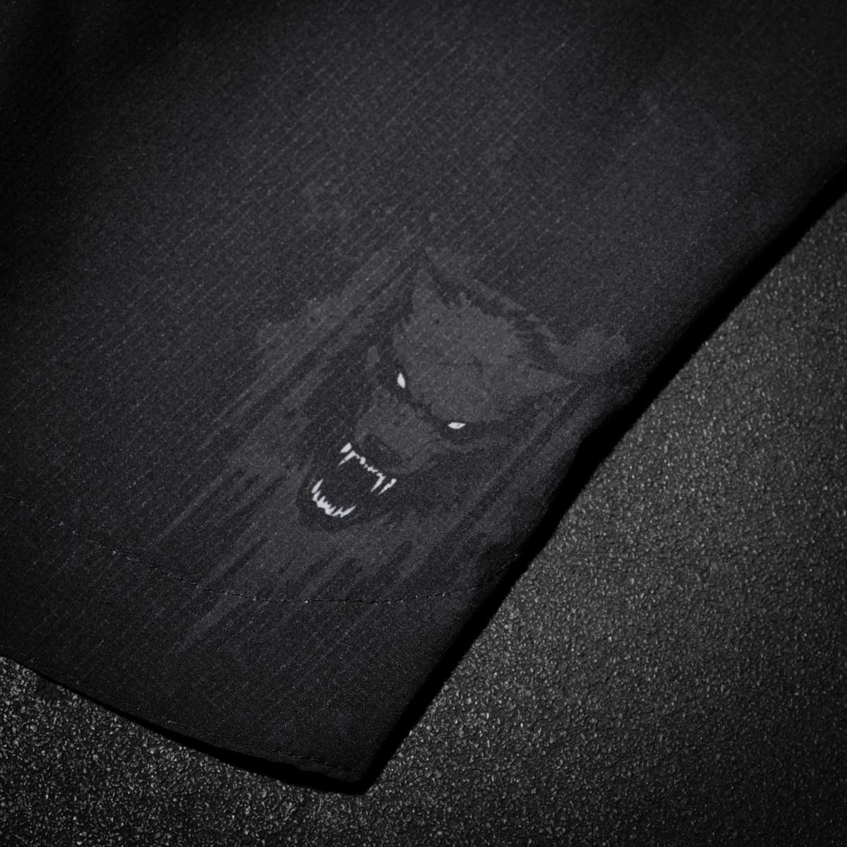 Phantom Athletics MMA Shorts Fusion-R Werewolf - Zwart/Grijs
