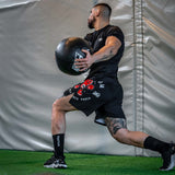 Phantom Athletics MMA-Shorts EVO Punchy – Schwarz/Rot