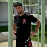 Phantom Athletics MMA-Shorts EVO Punchy – Schwarz/Rot
