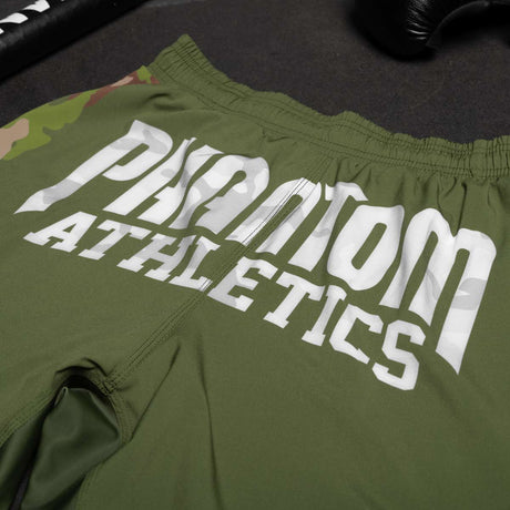 Pantaloni scurți MMA Phantom Athletics EVO Warfare – Army Camo