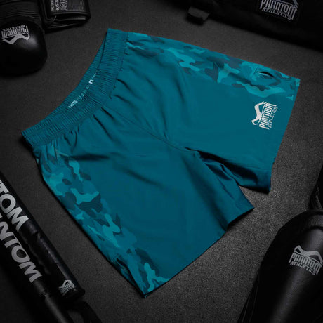 Pantaloni scurți MMA Phantom Athletics EVO Warfare – Marineblauw Camo