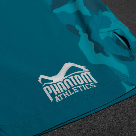 Pantaloni scurți MMA Phantom Athletics EVO Warfare – Marineblauw Camo