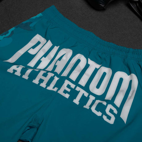 Pantaloni scurți MMA Phantom Athletics EVO Warfare – Marineblauw Camo