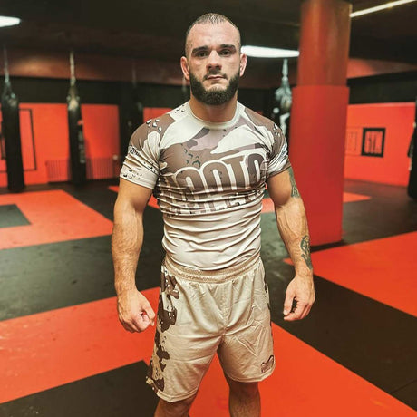 Phantom Athletics MMA Shorts EVO Warfare – Sand Camo