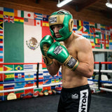Phantom Athletics Hoofdbeschermer Mexico Full Face - Groen/Goud