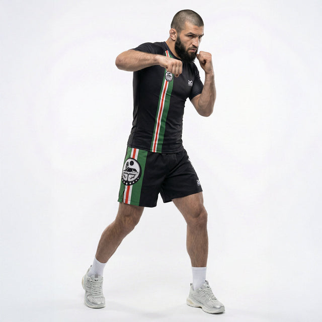 Phantom Athletics Rashguard Team Chechnya – Schwarz/Grün