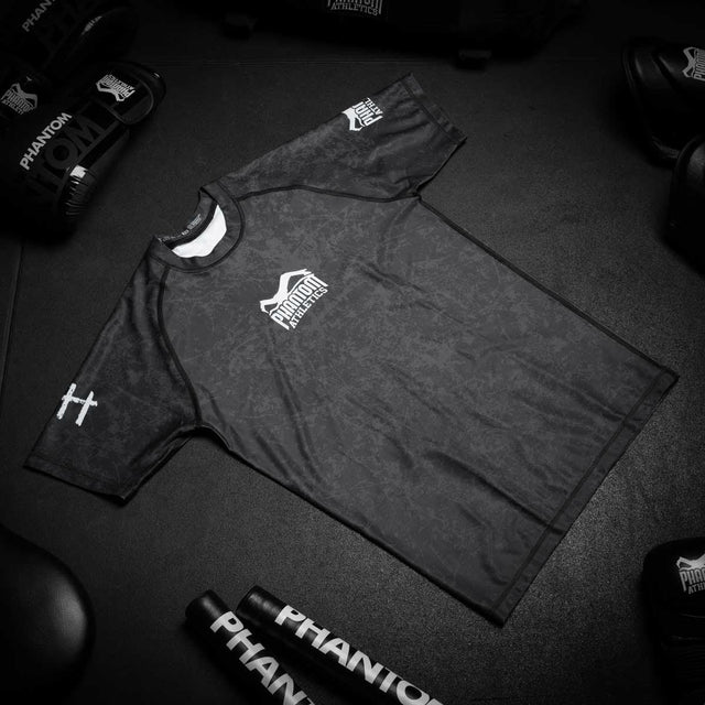 Rashguard Phantom Athletics EVO Serious – Preto